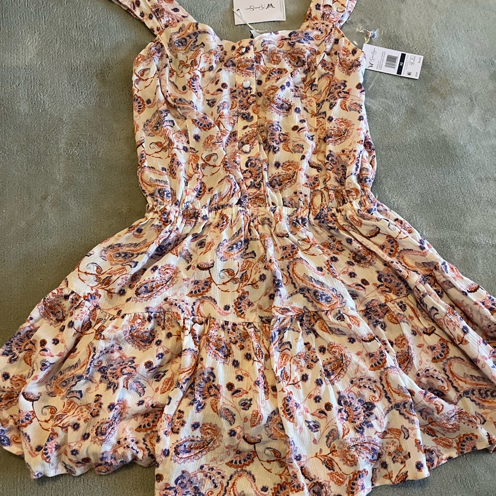 Jessica Simpson Rompers - Cream and Purple